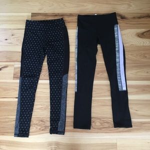Ivivva and Athleta Leggings